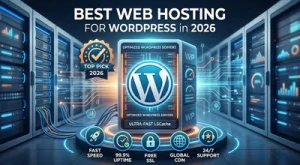 Best Web Hosting for WordPress in 2026 – Complete Guide to Choose Fast, Secure & Reliable Hosting 🌐