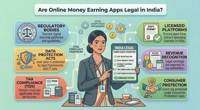 Are Online Money Earning Apps Legal in India?
