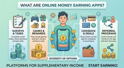 What are Online Money Earning Apps?