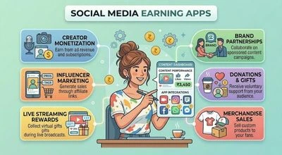 Social Media Earning Apps