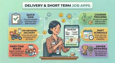 Delivery & Short Term Job Apps