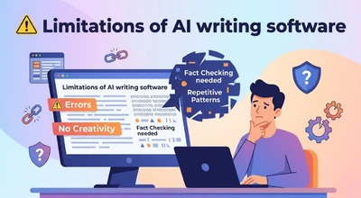Limitations of AI writing software