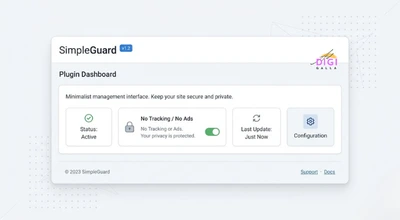minimalist WordPress SEO plugin dashboard with no ads or tracking
