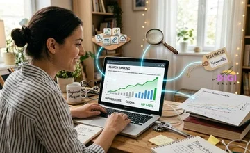 best SEO tools for beginners in 2026, laptop surrounded by keyword and ranking tool icons