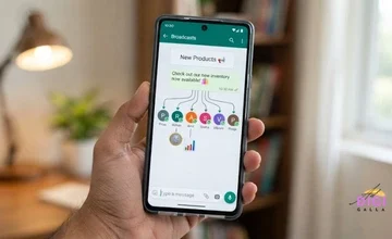 best WhatsApp marketing tools in 2026, smartphone sending a WhatsApp broadcast to multiple contacts