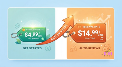 comparison of Hostinger's low introductory price versus its higher renewal price